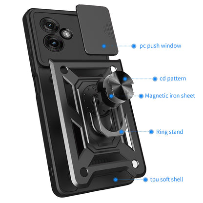 Hoes voor Motorola Moto G55, Techsuit, CamShield, Groen