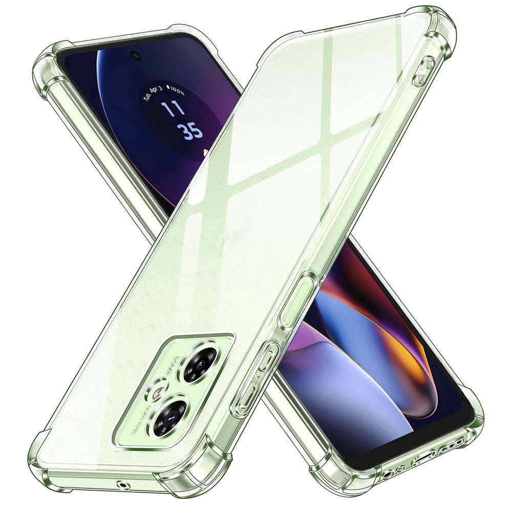 Coque pour Motorola Moto G55, Techsuit, Anti-choc Claire, Transparente