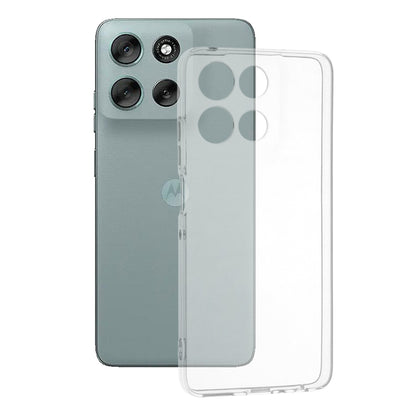Case for Motorola Moto G56, Techsuit, Clear, Transparent