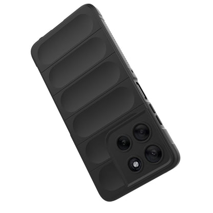 Hoes voor Motorola Moto G56, Techsuit, Magic Shield, Zwart