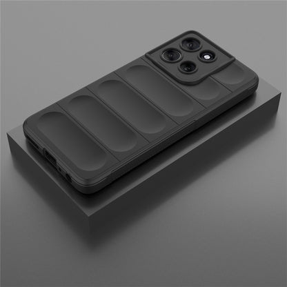 Hoes voor Motorola Moto G56, Techsuit, Magic Shield, Zwart