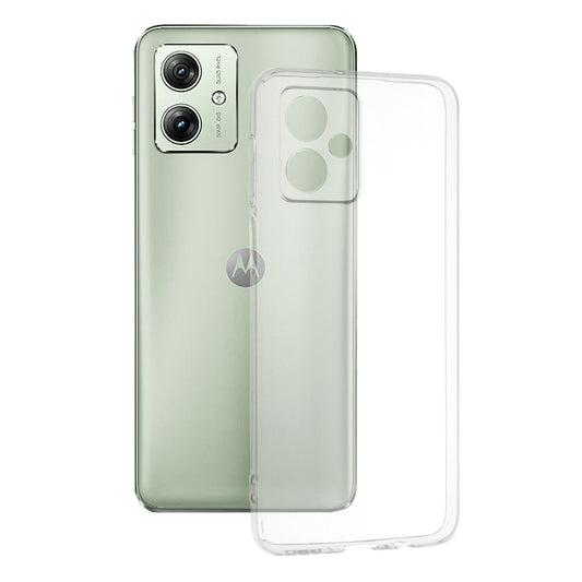 Coque pour Motorola Moto G64 / G54 Power Edition, Techsuit, Claire, Transparente