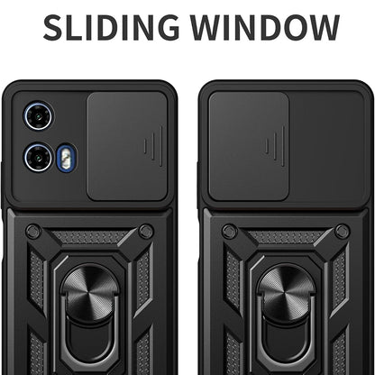 Coque pour Motorola Moto G71 5G, Techsuit, CamShield, Noire
