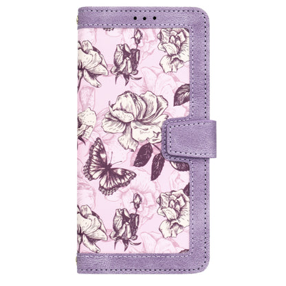 Coque pour Motorola Moto G75, Techsuit, FlipCraft, Violet