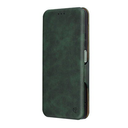 Coque pour Motorola Moto G75, Techsuit, Safe Wallet Plus, Vert