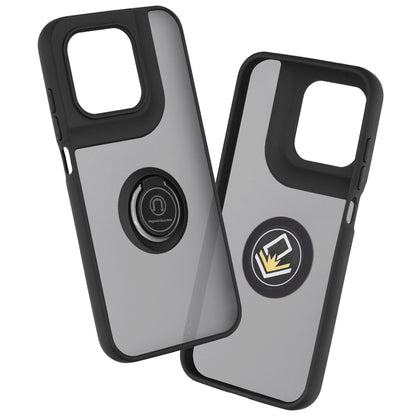 Coque pour Motorola Moto G77 / G67, Techsuit, Glinth, Noire