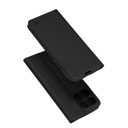 Étui pour Motorola Moto G77 / G67, Techsuit, Magskin Book, Noir