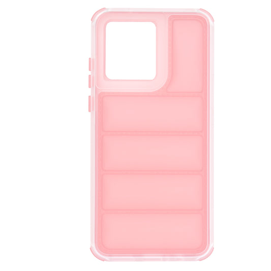 Hoes voor Motorola Moto G84, Techsuit, Wave Shield, Roze