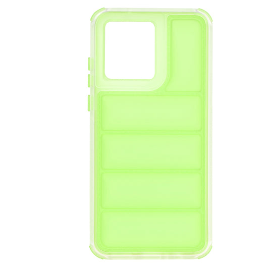 Hoes voor Motorola Moto G84, Techsuit, Wave Shield, Groen