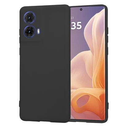 Hoes voor Motorola Moto G85, Techsuit, SoftFlex, Zwart