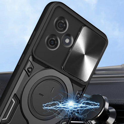 Coque pour Motorola Moto G86 Power, Techsuit, CamGuard Pro, Noire