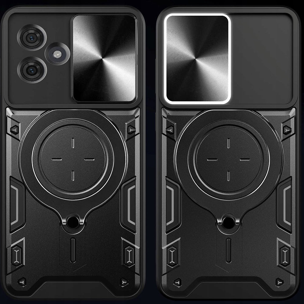 Coque pour Motorola Moto G86 Power, Techsuit, CamGuard Pro, Noire