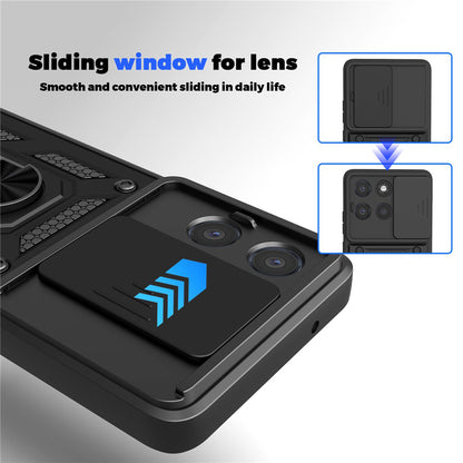Hoes voor Motorola Moto G86 Power, Techsuit, CamShield, Zwart