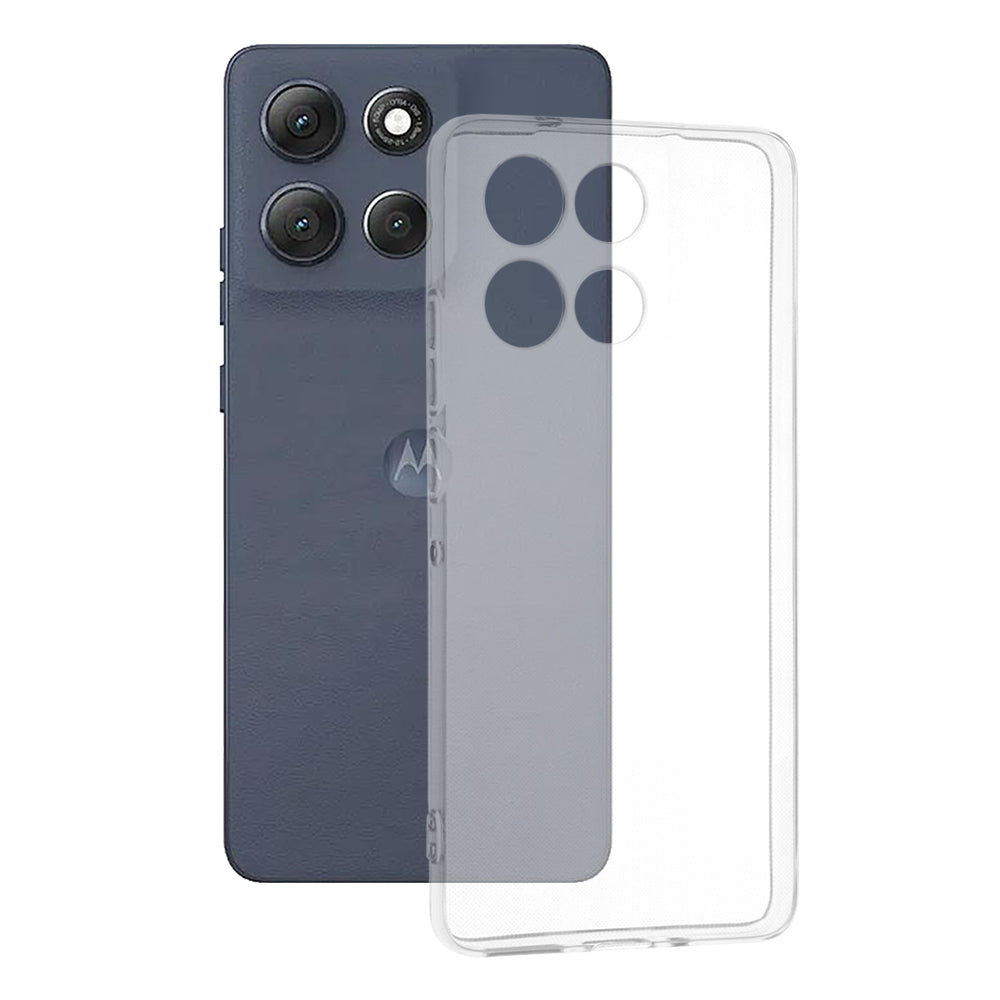 Hülle für Motorola Moto G86 Power, Techsuit, Klar, Transparent