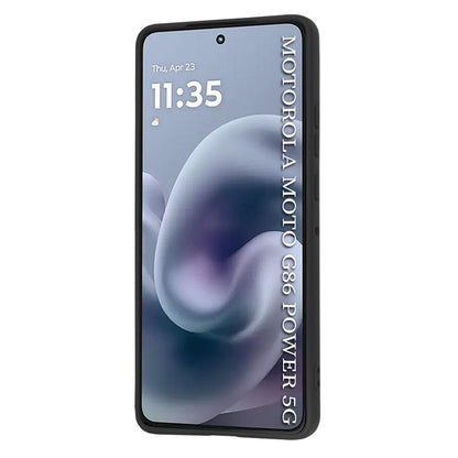 Hoes voor Motorola Moto G86 Power, Techsuit, SoftFlex, Zwart
