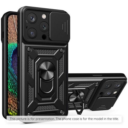 Hoes voor Motorola Moto G86, Techsuit, CamShield, Zwart