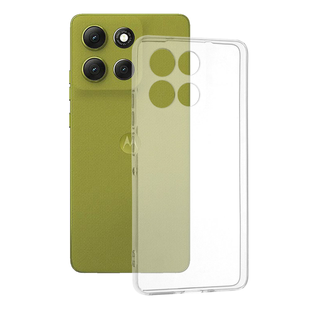 Coque pour Motorola Moto G86, Techsuit, Claire, Transparente