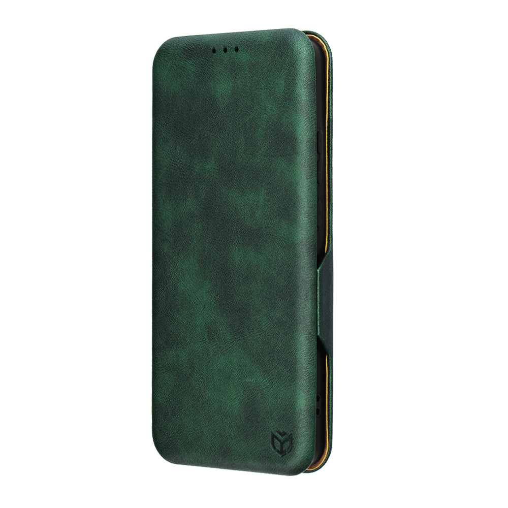 Hülle für Motorola Moto G86, Techsuit, Safe Wallet Plus, Grün