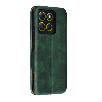 Hülle für Motorola Moto G86, Techsuit, Safe Wallet Plus, Grün