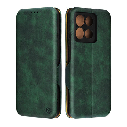 Hülle für Motorola Moto G86, Techsuit, Safe Wallet Plus, Grün