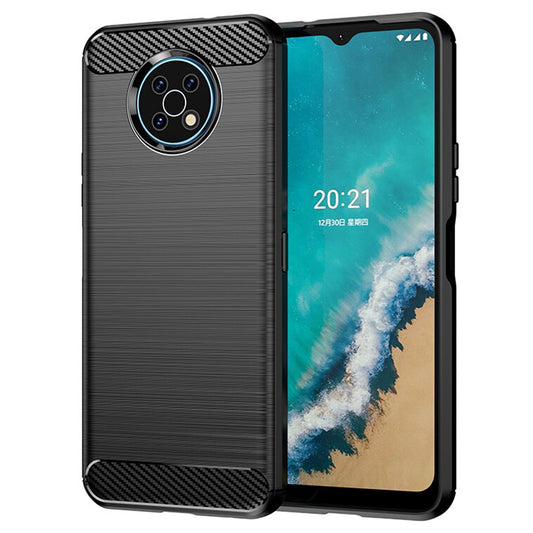 Hoes voor Nokia G50, Techsuit, Carbon, Zwart