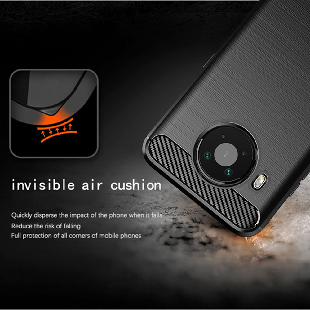 Hülle für Nokia X10 / X20, Techsuit, Carbon, Schwarz