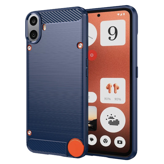Hoes voor Nothing CMF Phone 1, Techsuit, Carbon, Blauw