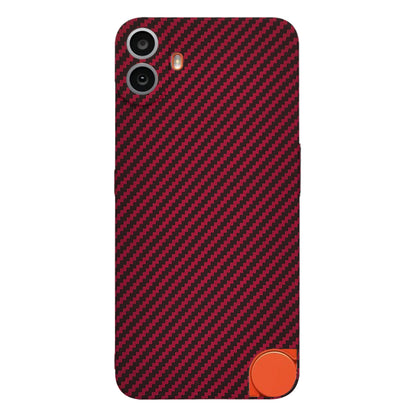 Coque pour Nothing CMF Phone 1, Techsuit, Carbonite FiberShell, Rouge