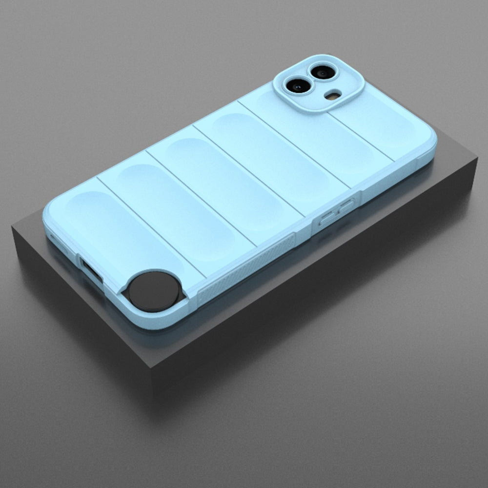 Coque pour Nothing CMF Phone 1, Techsuit, Magic Shield, Bleu