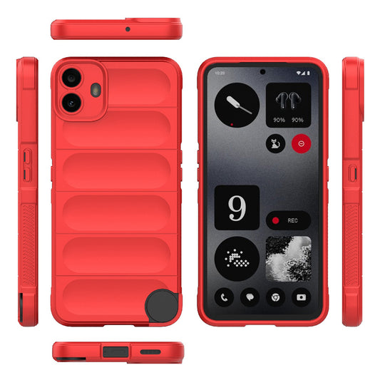 Hoes voor Nothing CMF Phone 1, Techsuit, Magic Shield, Rood
