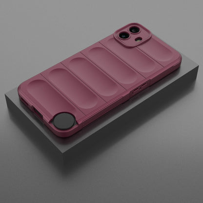 Coque pour Nothing CMF Phone 1, Techsuit, Magic Shield, Bordeaux