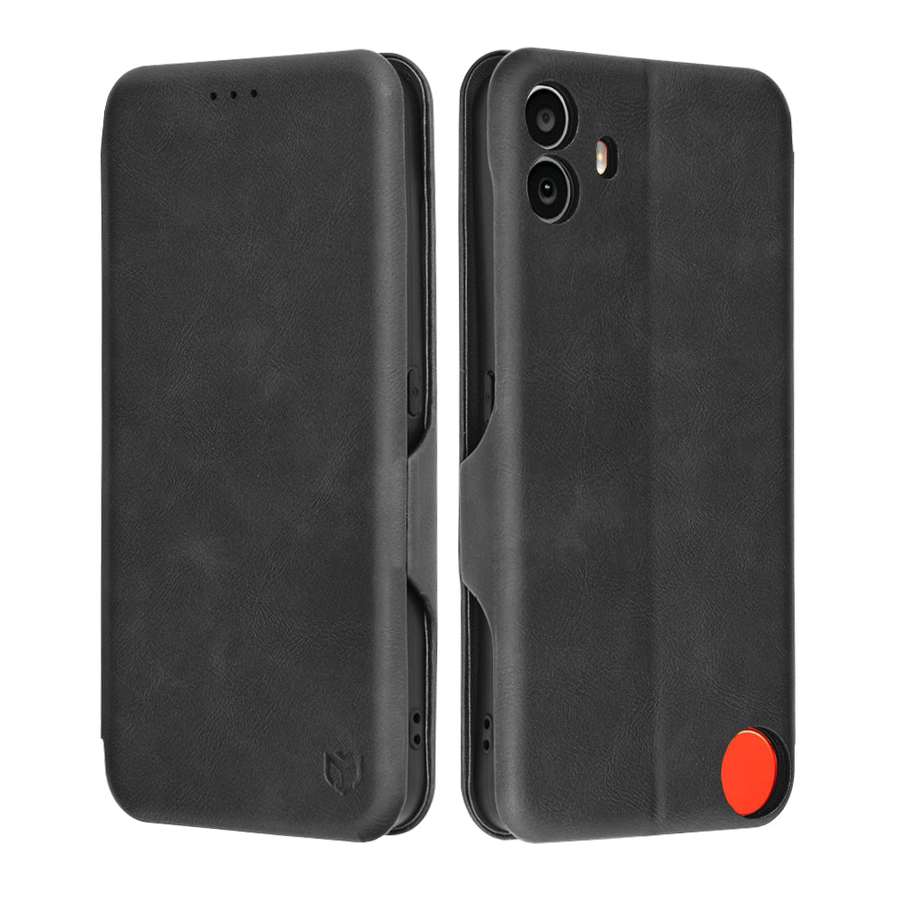 Hoes voor Nothing CMF Phone 1, Techsuit, Safe Wallet Plus, Zwart