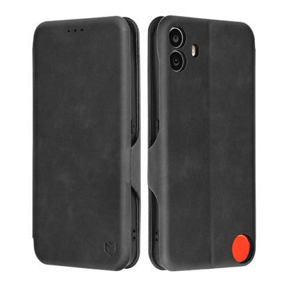 Hoes voor Nothing CMF Phone 1, Techsuit, Safe Wallet Plus, Zwart