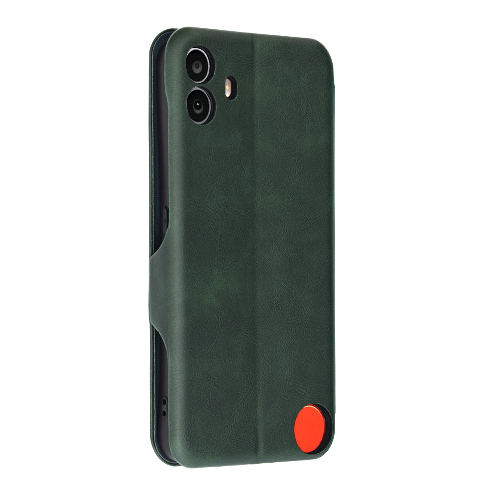 Coque pour Nothing CMF Phone 1, Techsuit, Safe Wallet Plus, Vert