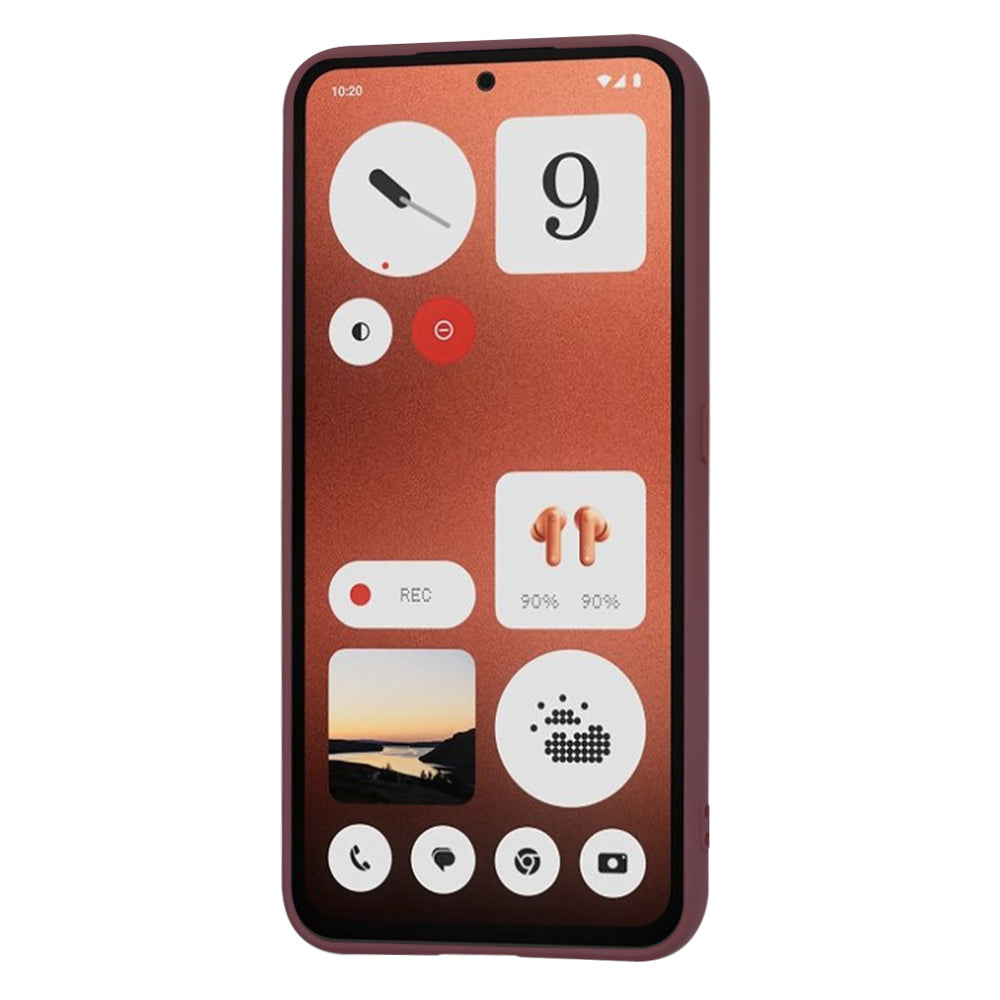 Coque pour Nothing CMF Phone 1, Techsuit, SoftFlex, Bordeaux