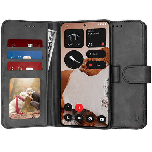 Hoes voor Nothing CMF Phone 2 Pro, Techsuit, Diary Book, Zwart
