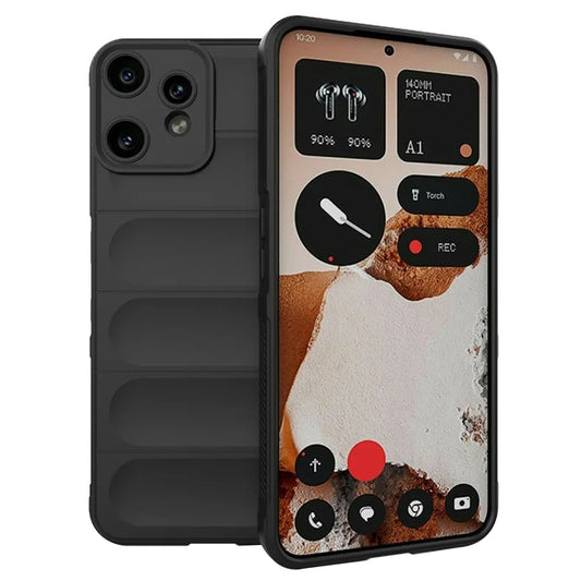 Hoes voor Nothing CMF Phone 2 Pro, Techsuit, Magic Shield, Zwart