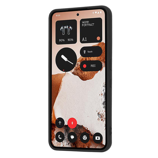 Hoes voor Nothing CMF Phone 2 Pro, Techsuit, SoftFlex, Zwart