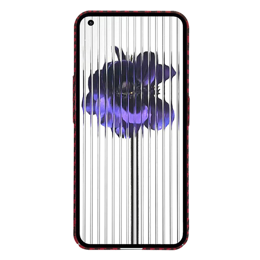 Coque pour Nothing Phone (1), Techsuit, Carbonite FiberShell, Rouge