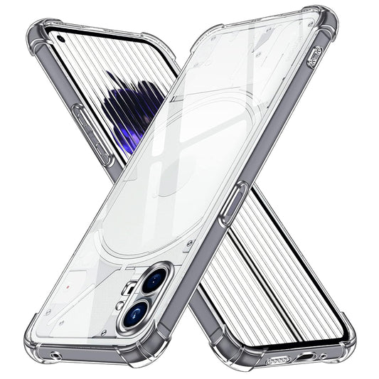 Hoes voor Nothing Phone (1), Techsuit, Schokbestendig Transparant, Doorzichtig