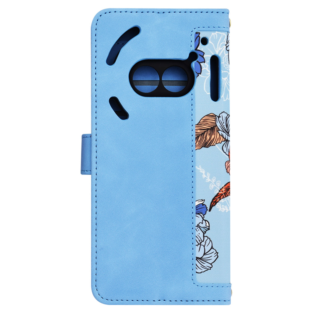 Coque pour Nothing Phone (2a) Plus / Phone (2a), Techsuit, FlipCraft, Bleu