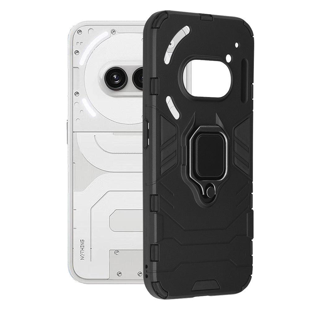 Hülle für Nothing Phone (2a) Plus / Phone (2a), Techsuit, Shield, Schwarz