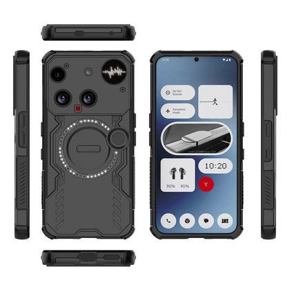 Coque MagSafe pour Nothing Phone (3), Techsuit, ArmorMag, Noire