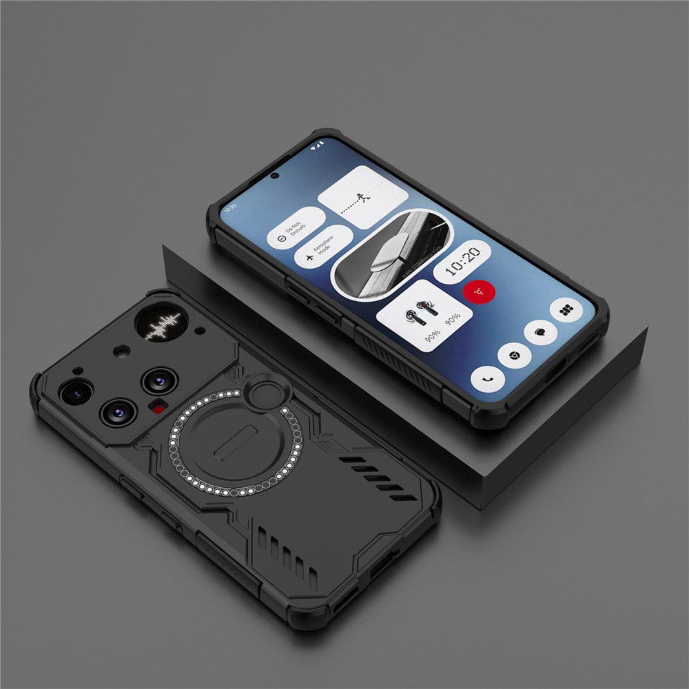 Coque MagSafe pour Nothing Phone (3), Techsuit, ArmorMag, Noire