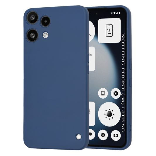 Hülle für Nothing Phone (3a) Lite, Techsuit, SoftFlex, Marineblau