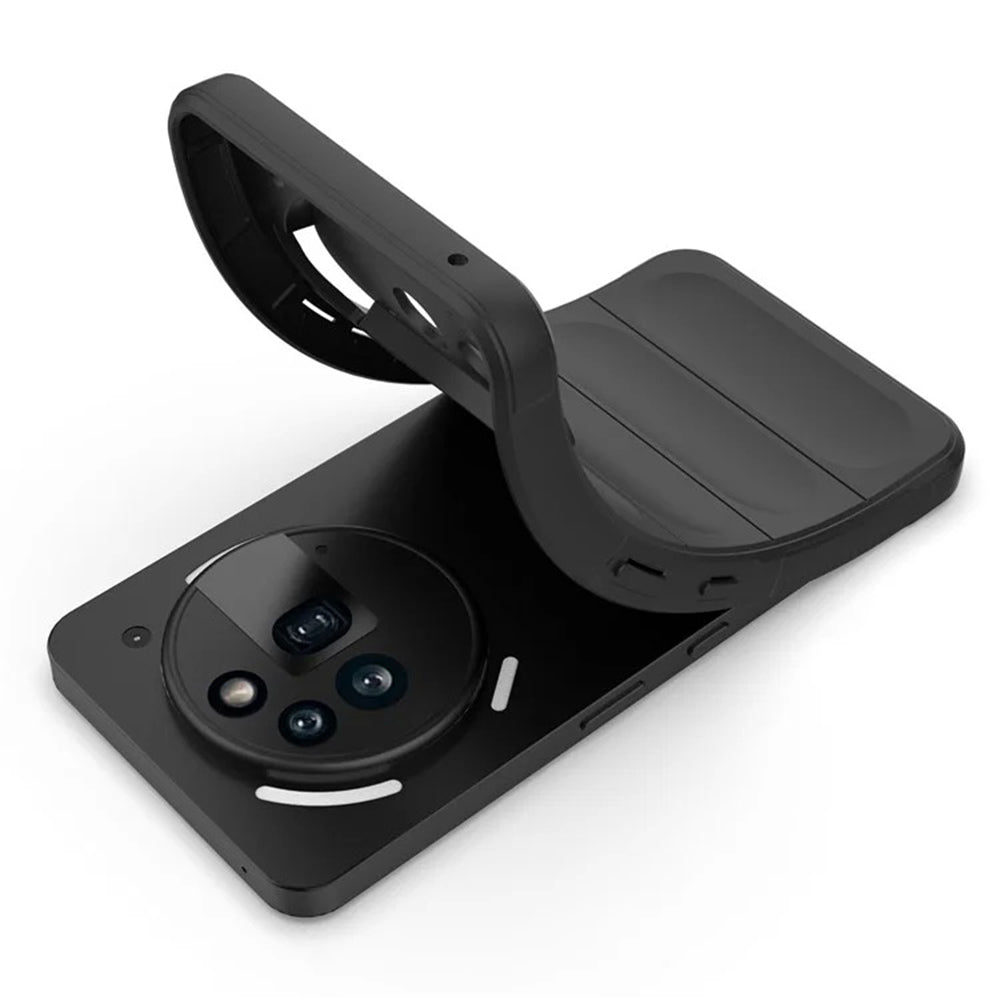 Hoes voor Nothing Phone (3a) Pro, Techsuit, Magic Shield, Zwart
