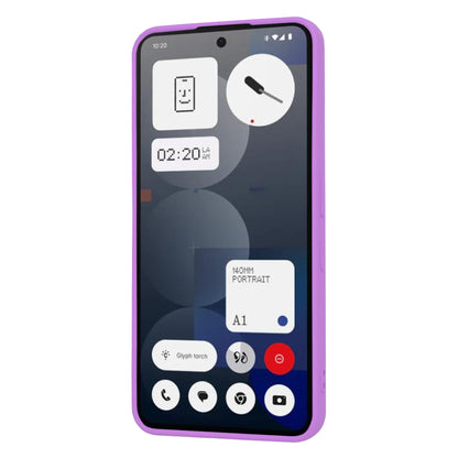Coque pour Nothing Phone (3a) Pro, Techsuit, SoftFlex, Violet