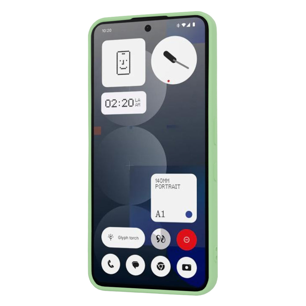 Hülle für Nothing Phone (3a) Pro, Techsuit, SoftFlex, Hellgrün