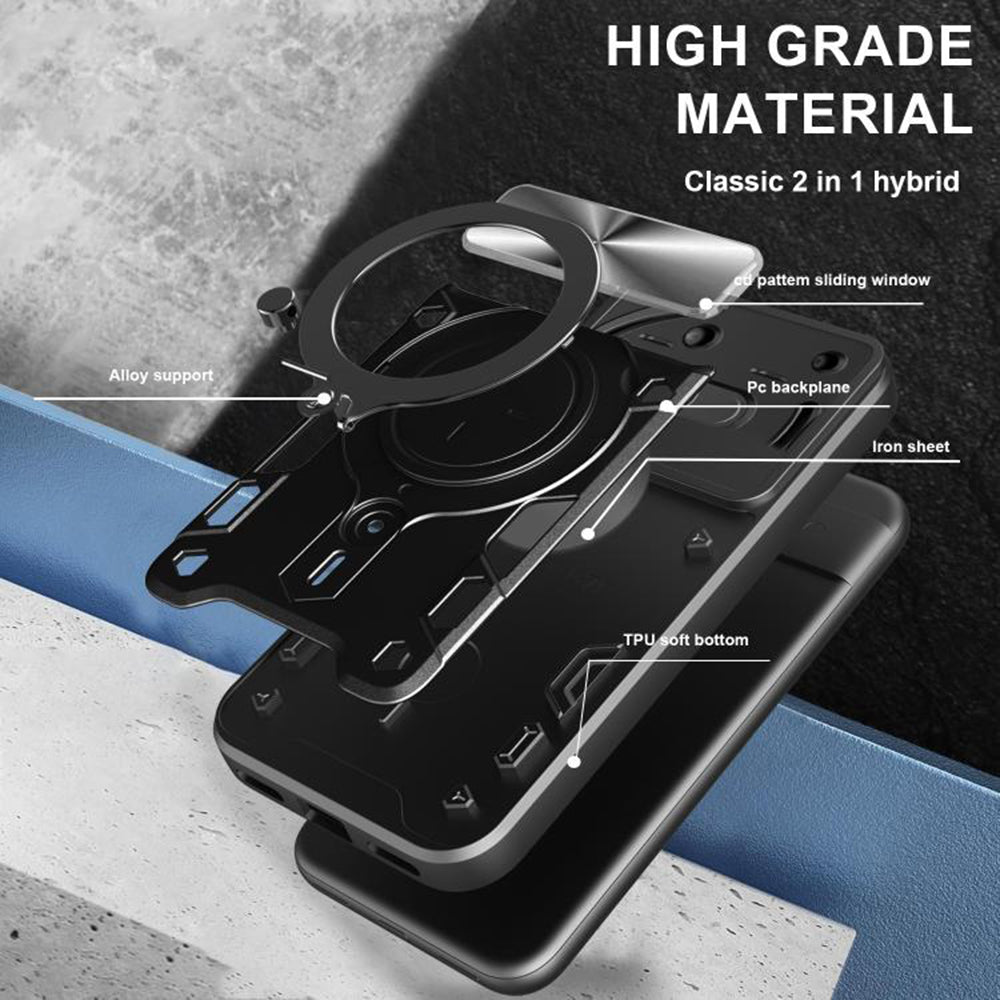 Coque pour Nothing Phone (3a), Techsuit, CamGuard Pro, Violet