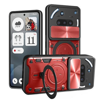 Hülle für Nothing Phone (3a), Techsuit, CamGuard Pro, Rot